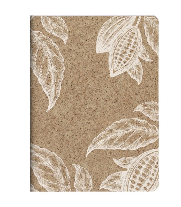 Carnet 14.8x21cm cacao broché ass 32 pages R.83547C  XXX