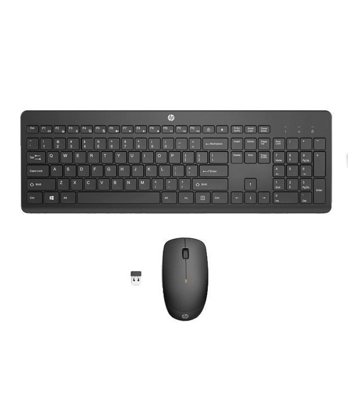 Clavier + Souris Sans fil HP 230 combo Qwerty