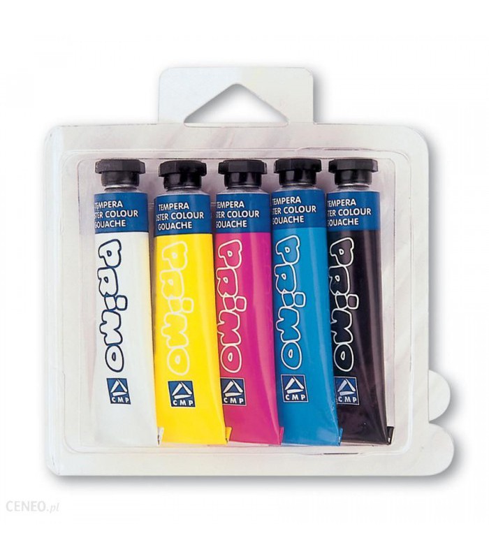 Gouache tube aluminium 12ml boîte de 5 couleurs R.442T5TA