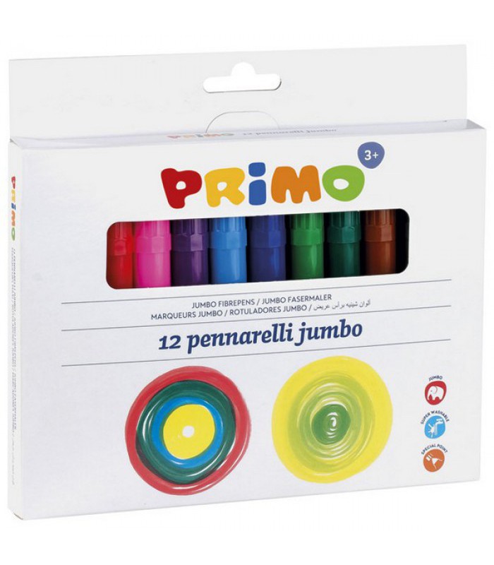 Feutres pointe large jumbo boîte de 12 R.603JUMBO12