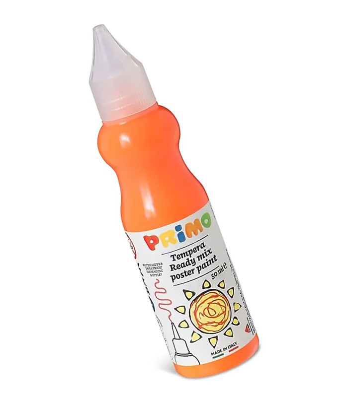 Gouache flacon avec bec verseur 50ml fluo orange R.2001BRF50250