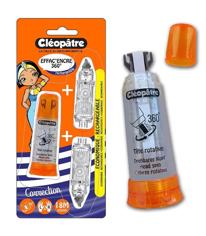 Roller blanco avec recharge R.BLEE360+2REFILLS