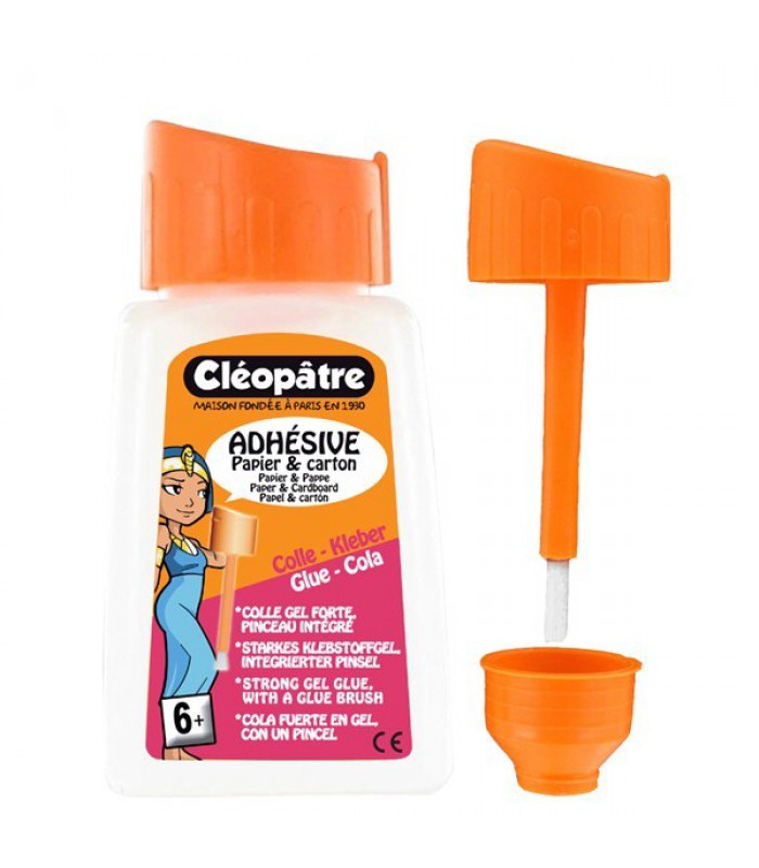 Colle flacon 80g avec pinceau R.AD110P