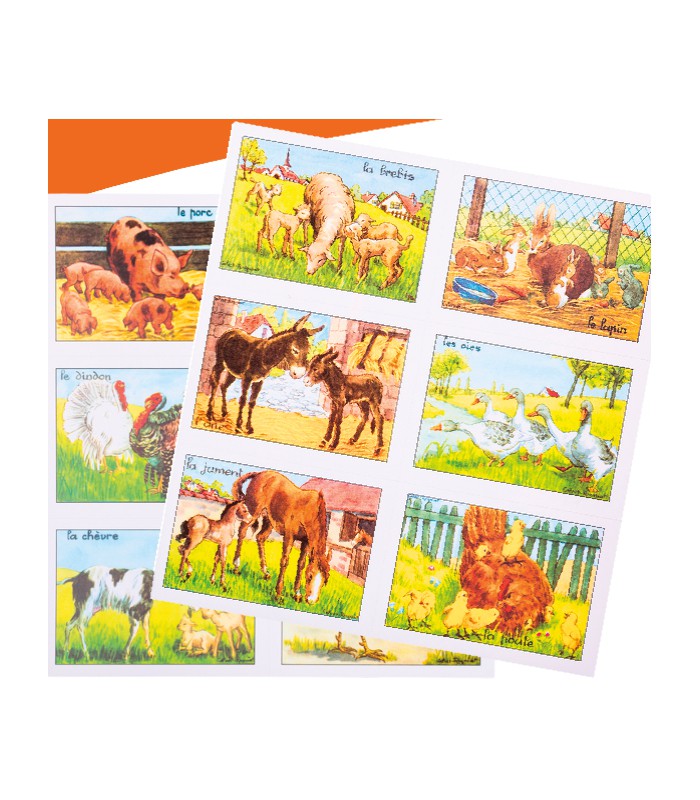 Bons points animaux de la ferme 96 images R.AP-001