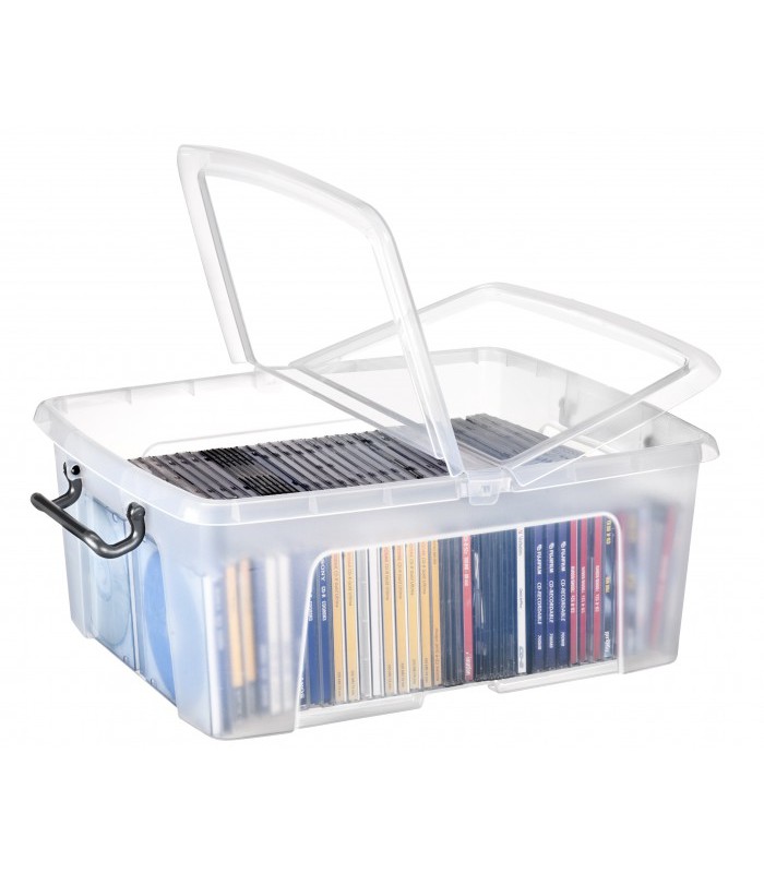 Boîte de rangement cristal 24L 397x498x202 R.HW673