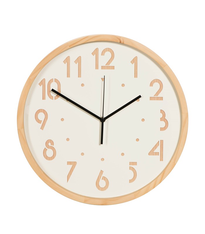 Horloge murale ronde oslo bois Ø 40cm R.111355301   XXX