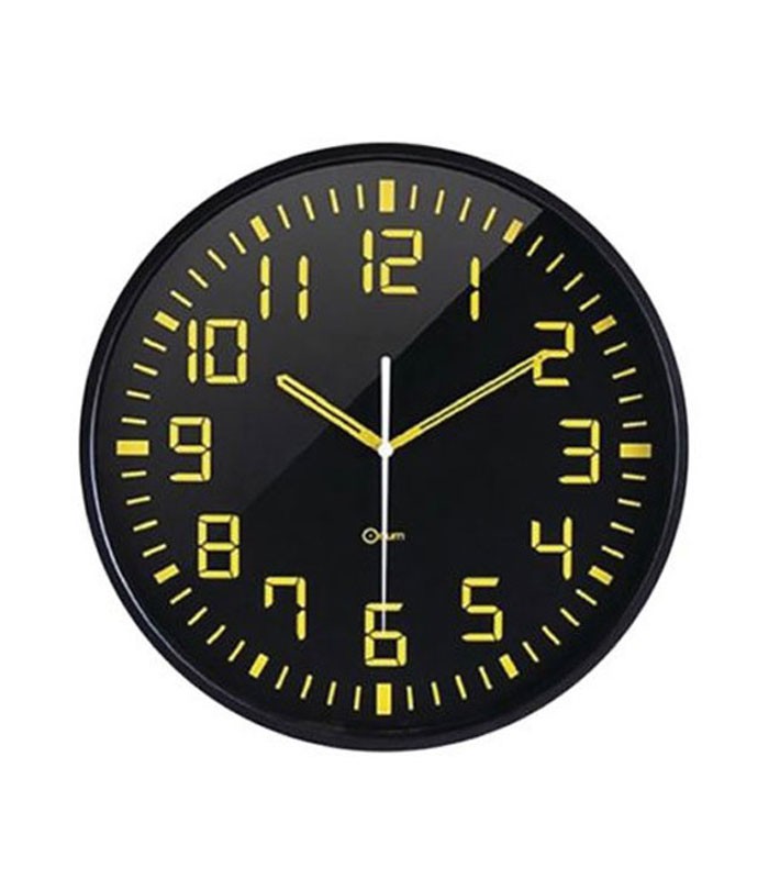 Horloge murale ronde contrast Ø 30cm R.11023     