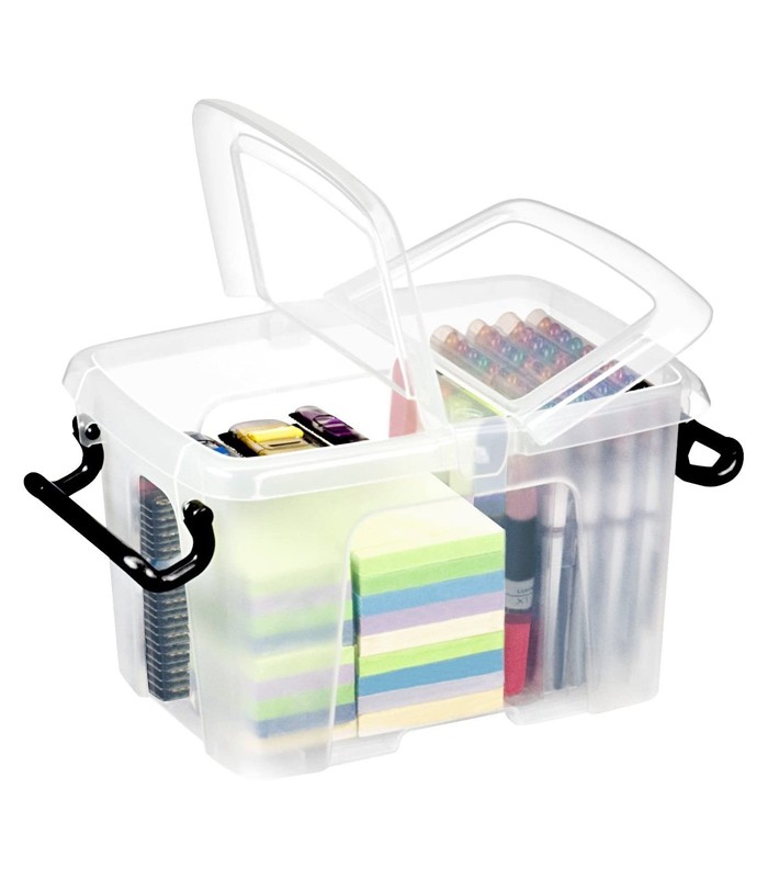 Boîte de rangement cristal école 6L 300x225x186 R.HW670