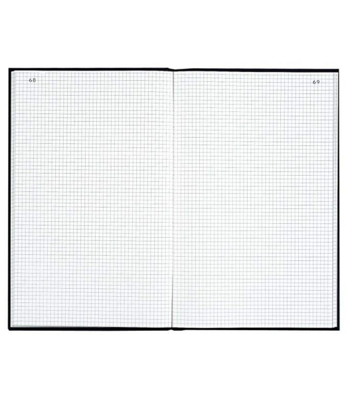 Registre 39x25.5cm quadrillé 5x5  200 pages R.952D  s