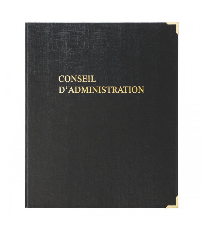 Reliure conseil administration 4 anneaux 100 feuilles folioté R.922D