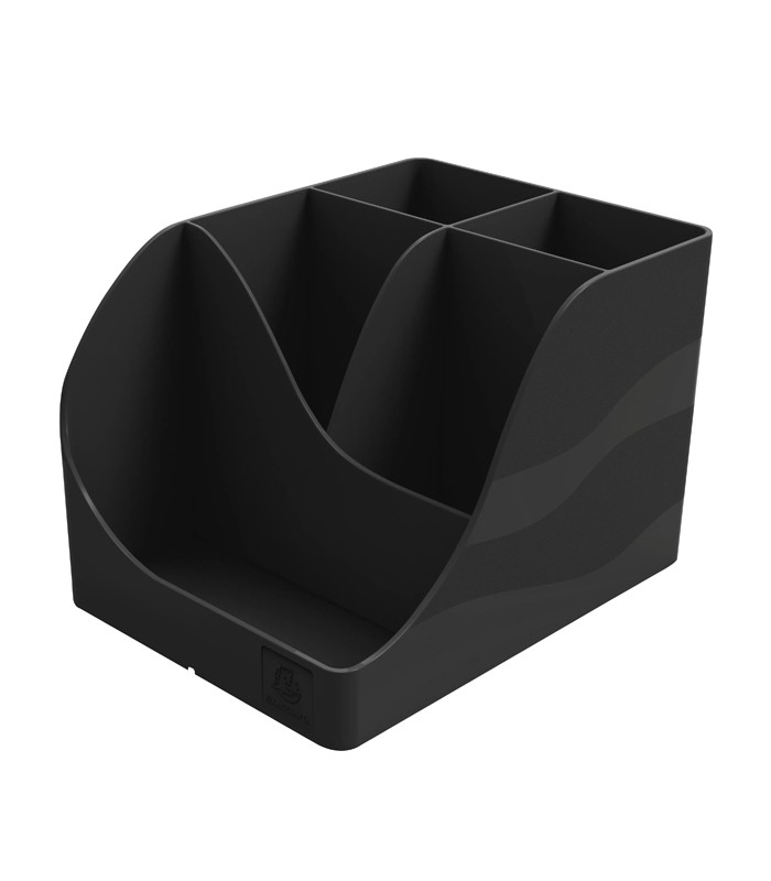 Pot à crayons noir gamme neo deco R.69514D