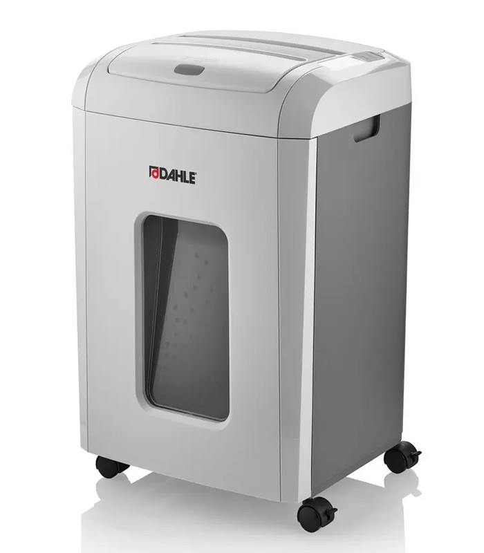 Destructeur Dahle automatique150 coupe croisée 150f P4 corbeille 24L 