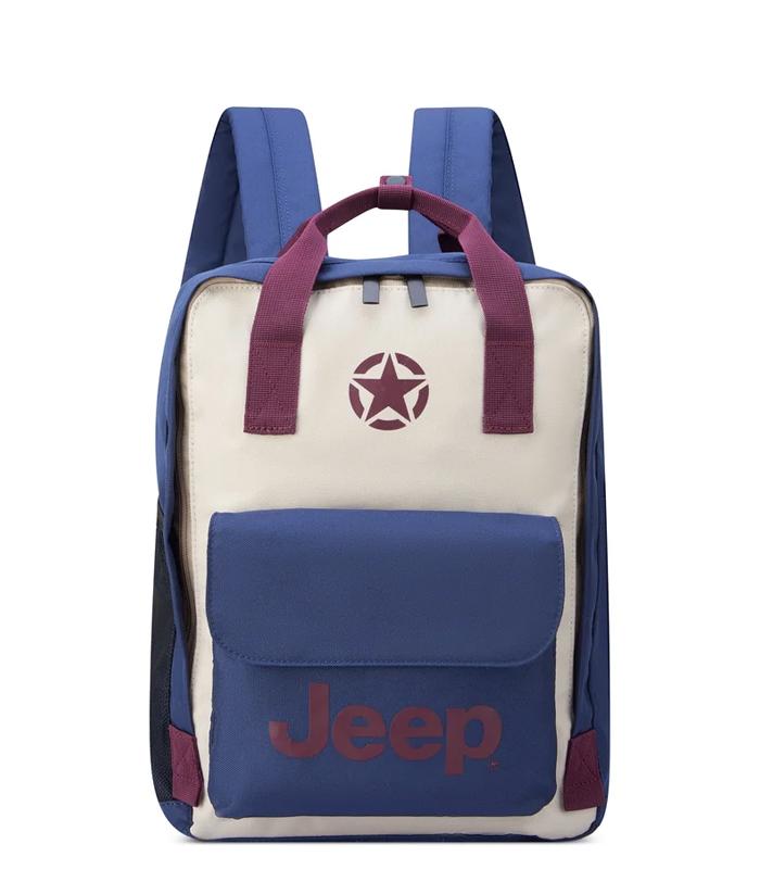 Sac à dos 37x27x17 cm 14'' Jeep bleu 1 comp R.J0374660002