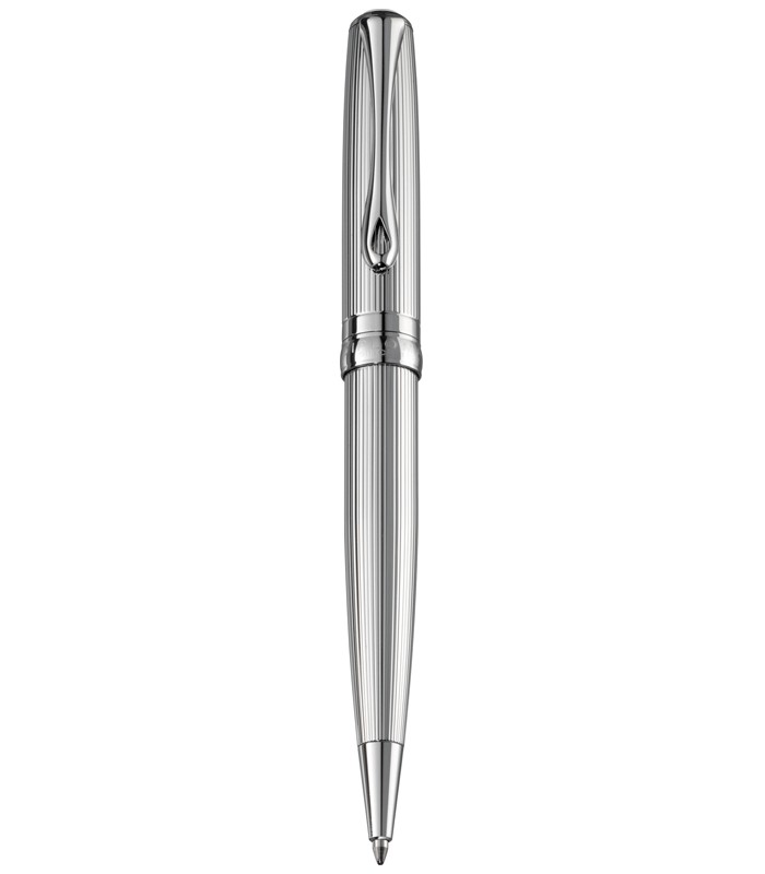 Stylo bille DIPLOMAT Excellence guilloche chrome R.D40207040