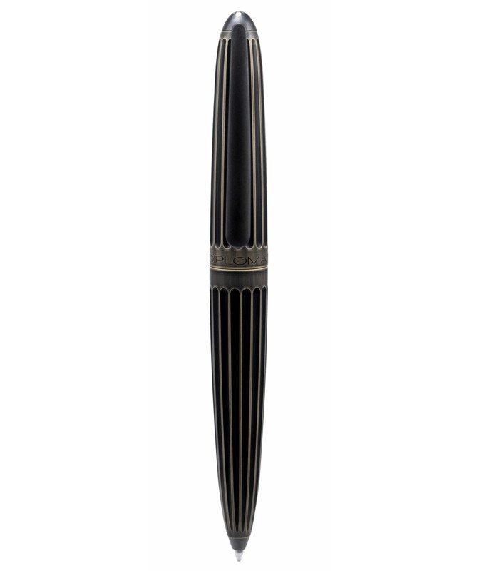 Stylo bille DIPLOMAT Aero oxyd noir R.D40322040