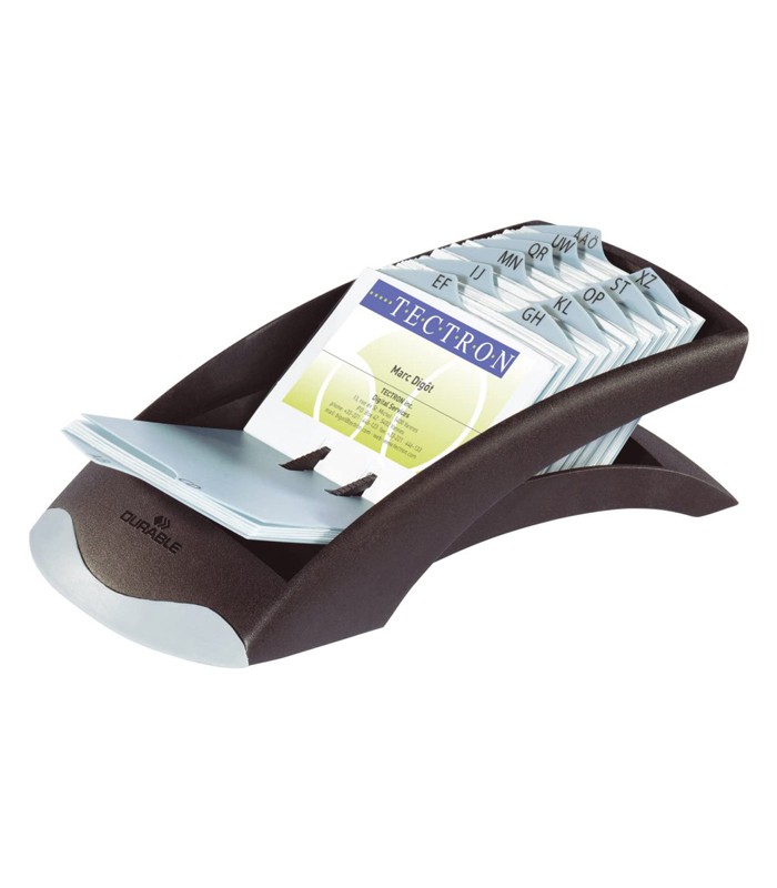 Porte-cartes de visite Visifix desk Vegas noir R.241301