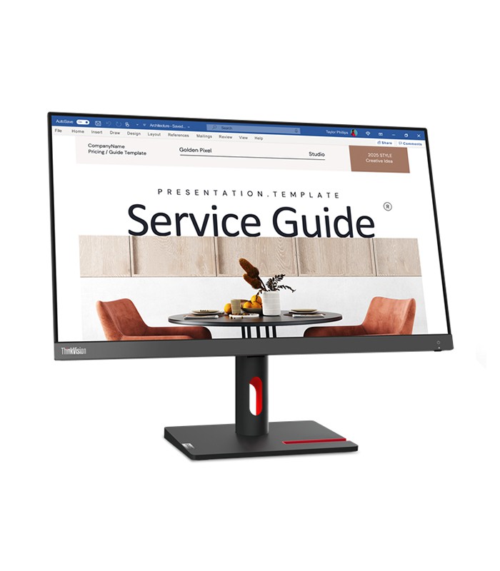 Ecran LENOVO ThinkVision 23.8" S24i-30 HDMI VGA 