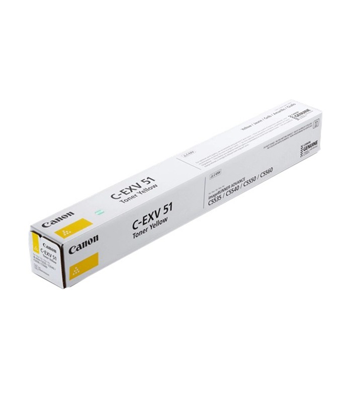 Encre  IRC55xx/IRC57xx C-EXV51 - Jaune (26.000 pages)