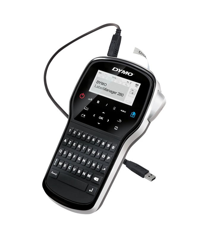 Dymo étiqueteuse Label Manager LM280 azerty rubD1 9/12mm R.S0968950