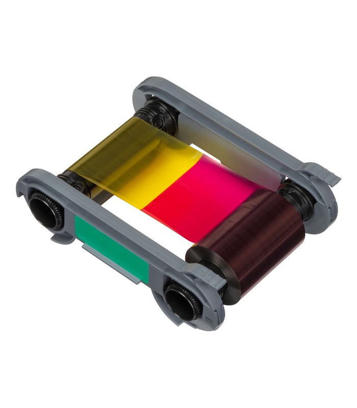 Ruban couleur YMCKOO 250 impressions pour Evolis PRIMACY 2