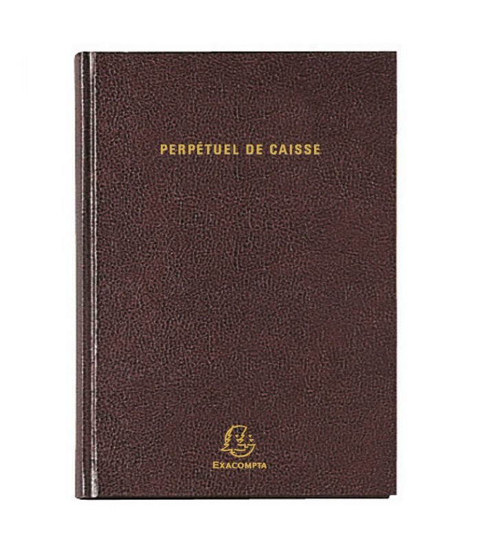 Agenda de caisse 21x14.8cm broché 1jour R.38972E