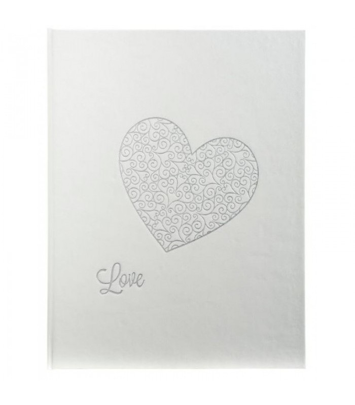 Livre d'or 27x22cm blanc 100 pages harmonie R.4754E  XXX