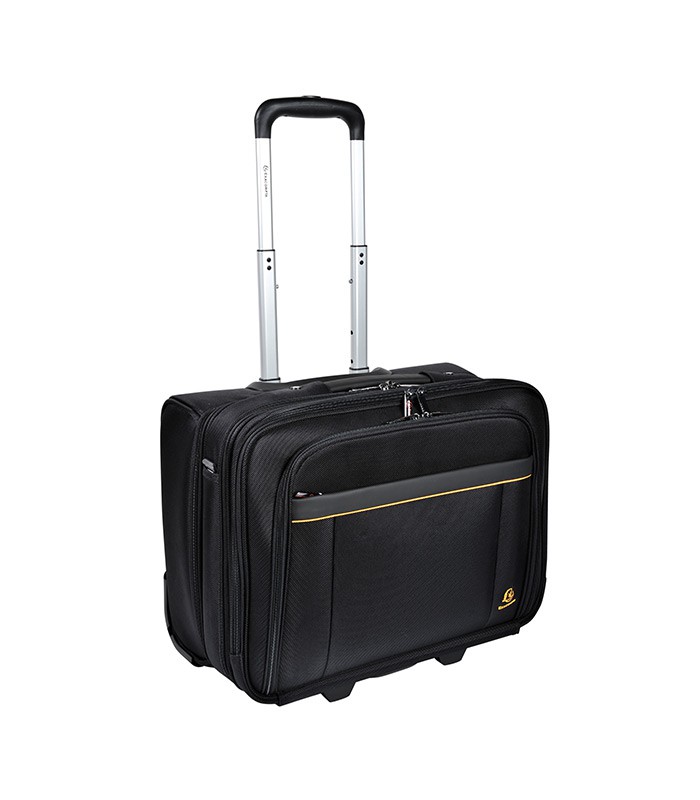 Pilot case noir exatrolley en toile R.18534E