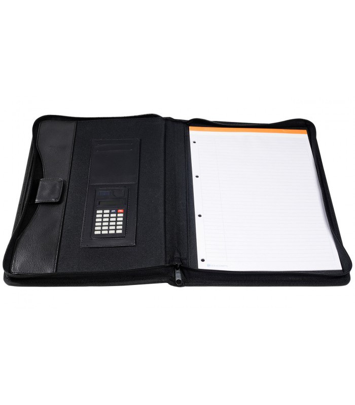 Conférencier avec calculatrice R.55534E