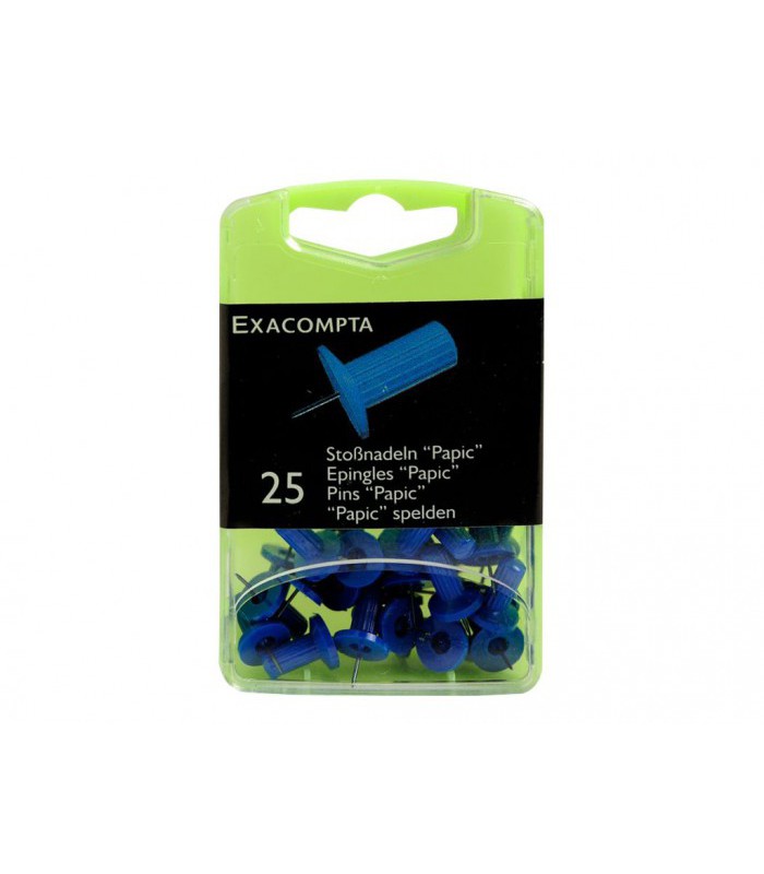 Epingle signalétique papic bleu boîte de 25 R.14902E   s