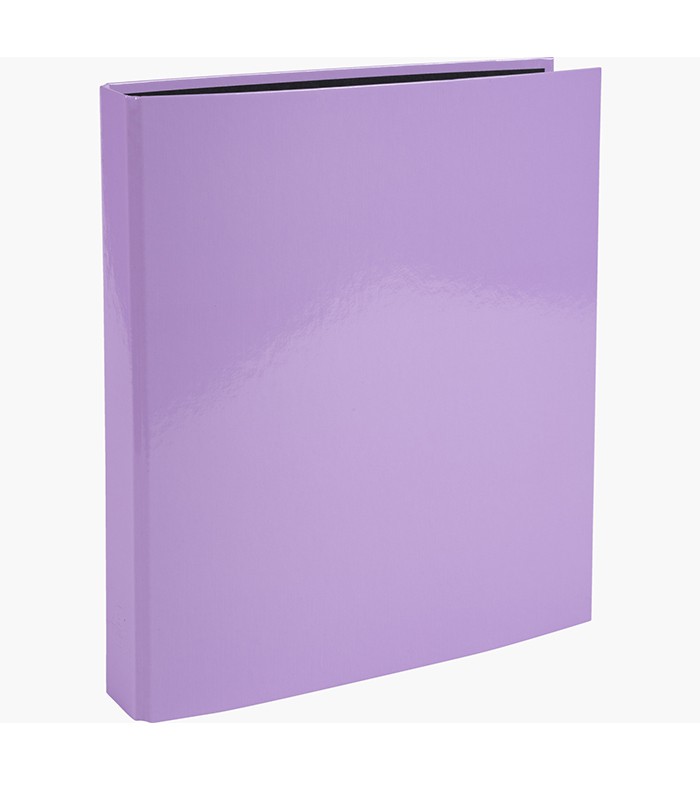 Classeur 4 anneaux A4 Aquarel mauve R.51565E  XXX
