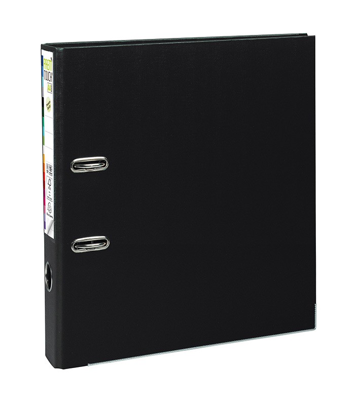 Classeur 2 anneaux dos 50mm noir PP prem'touch R.53141E