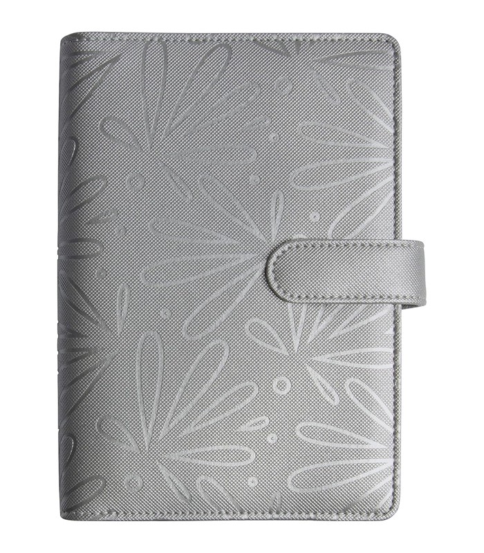 Agenda organiseur exatime 17light Floralie fuch/gris R.740117E/119E