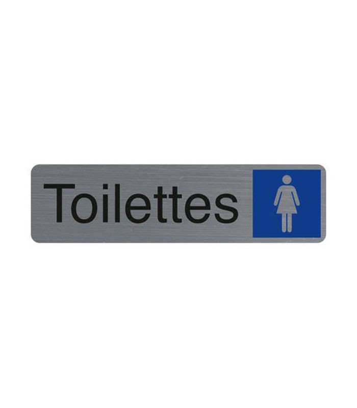 Plaques de signalisation "Toilettes Dame" R.67163E