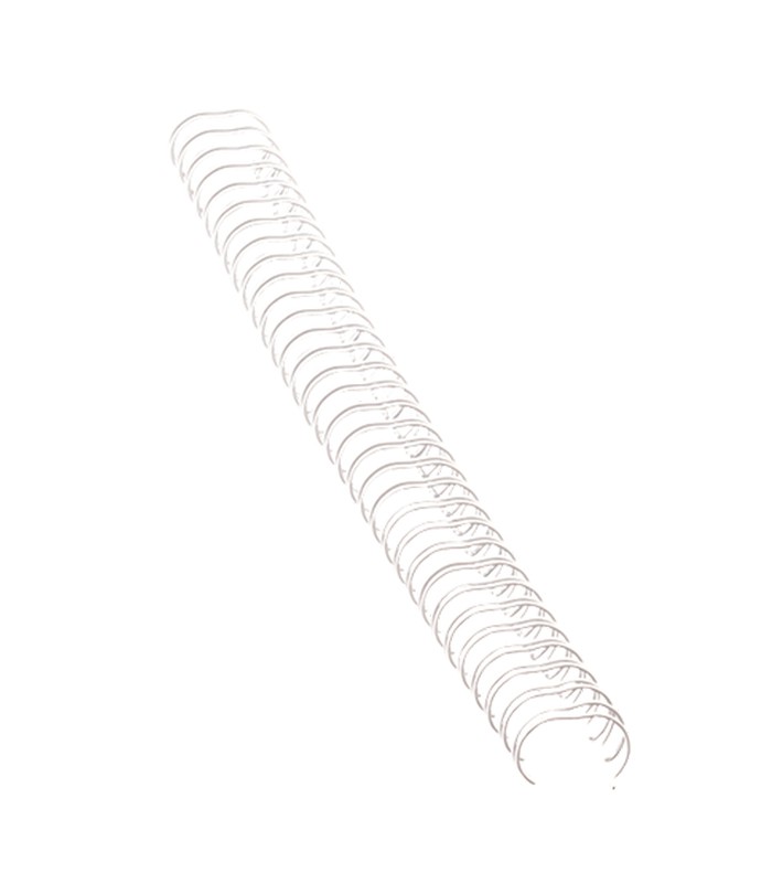 Anneaux métal 34 boucles Ø 14mm blanc boîte de 100 R.53274