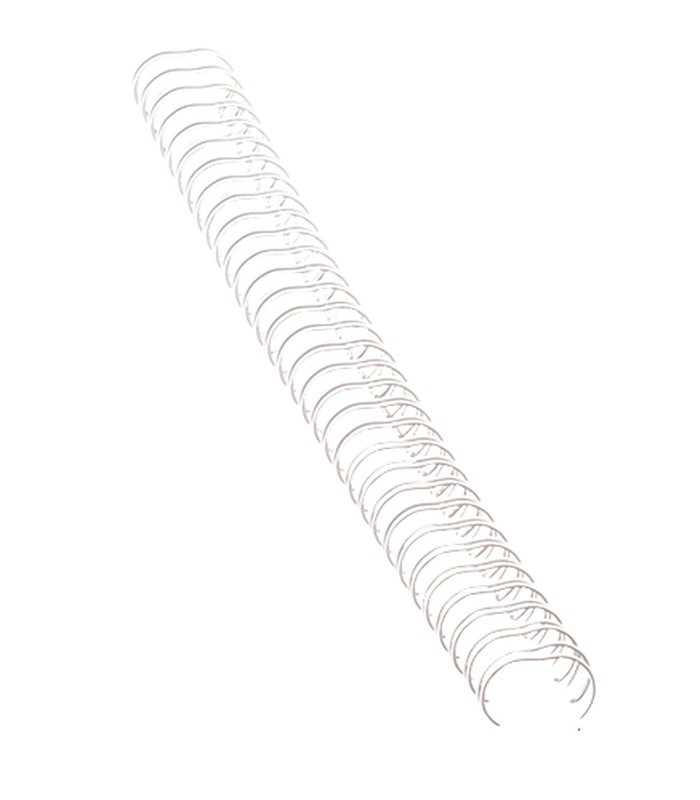 Anneaux métal 34 boucles Ø 8mm blanc boîte de 100 R.53258