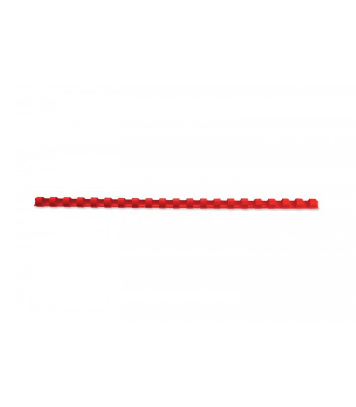 Reliure Ø 6mm rouge capacité 25 feuilles R.4028213        
