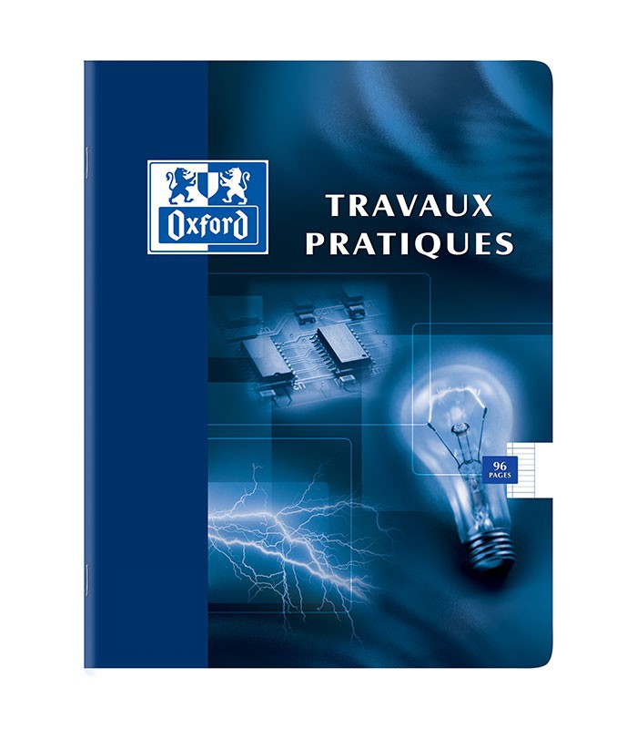 Cahier 17x22 travaux pratiques 48p.S.+48p.U 90g piq oxford R.10902204
