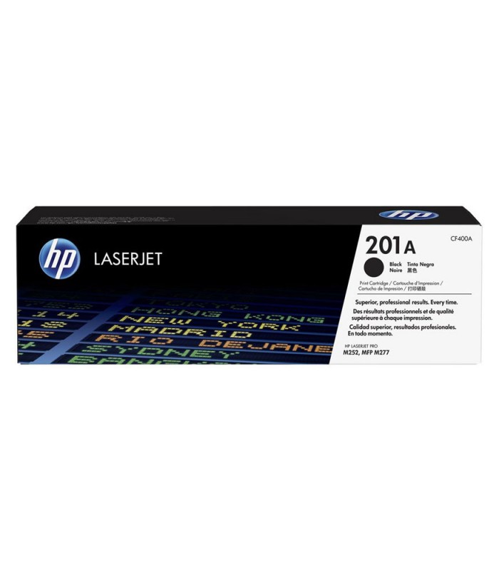 Toner HP 201 noir CF400A série laser M252 (1.500 pages)