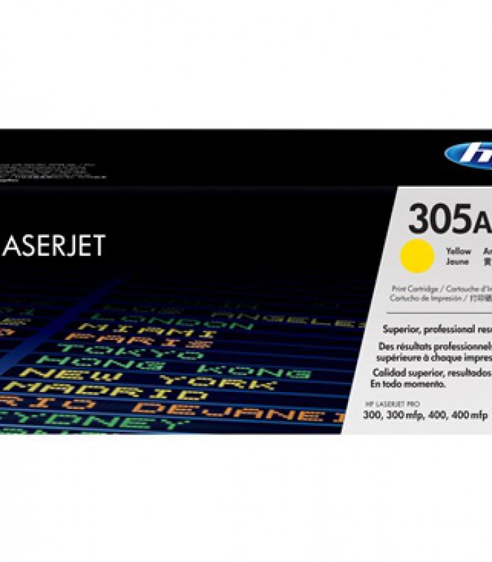 Toner HP 305 Jaune CE412A p CM451 (2 600 pages)  