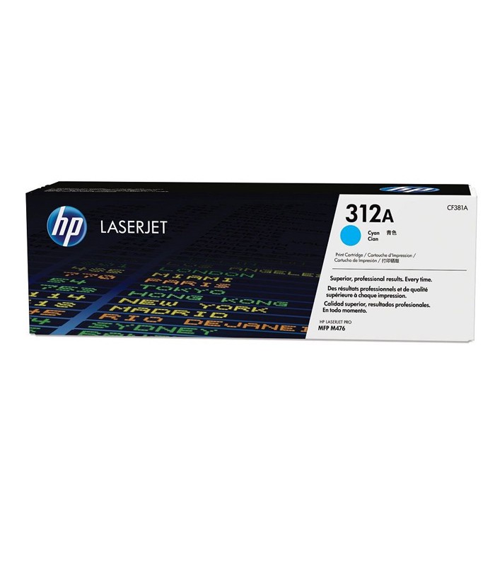 Toner HP 312 Cyan CF381A p LaserJet Pro M476dn (2 700 pages)