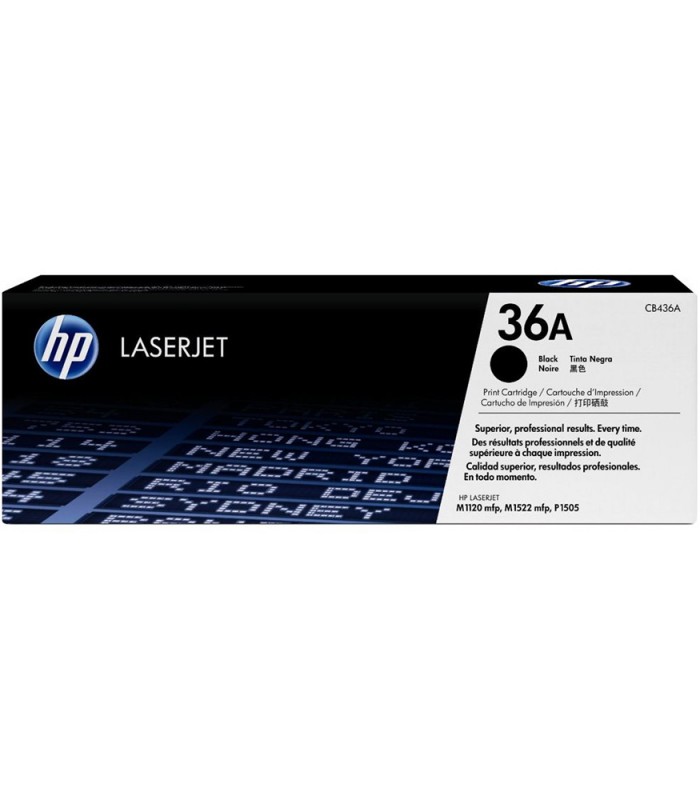 Toner HP 36 Noir CB436A P CP1505 & MF1120 (2 000 pages)