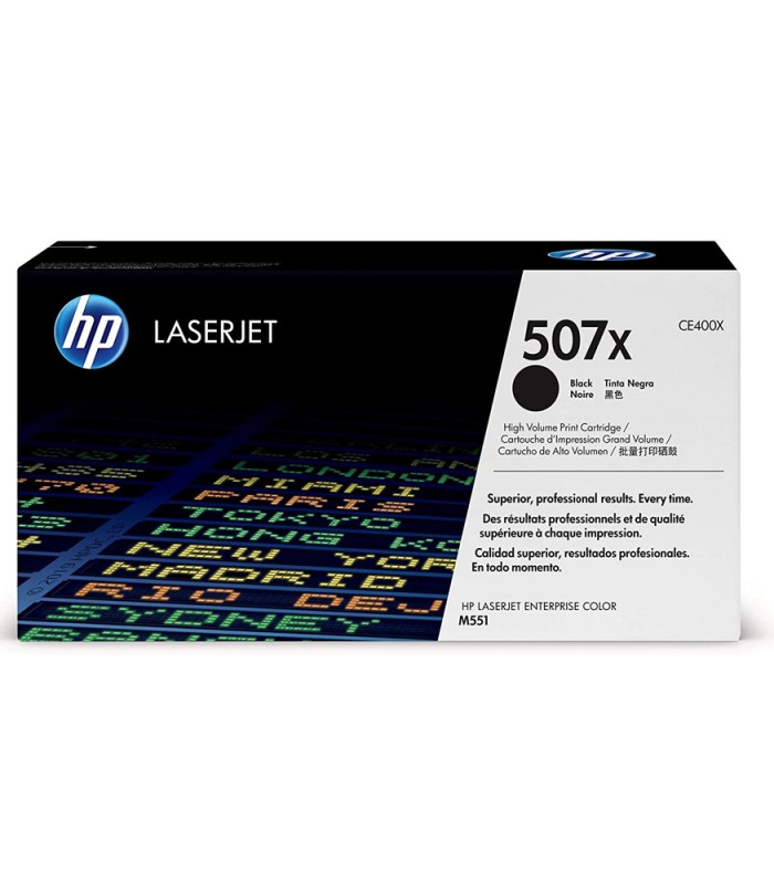 Toner HP 507 Noir CE400A p LaserJet M551 (5 500 pages) XXXX