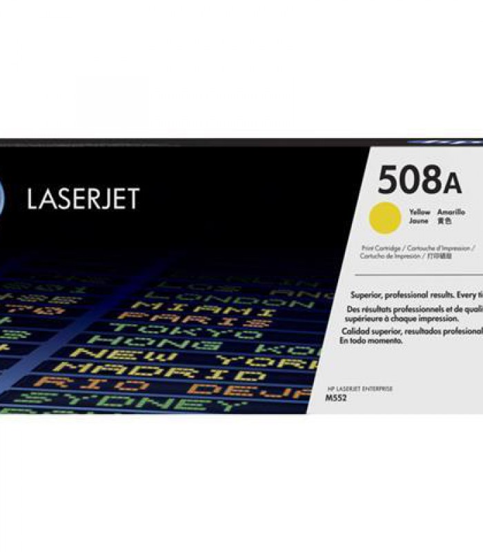 Toner HP 508 jaune CF362A série laser M550-2-3/M577 (5.000 pages)