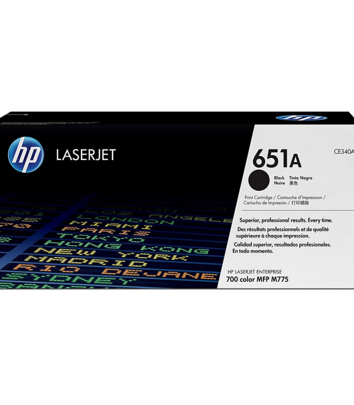 Toner HP 651 Noir CE340A p LaserJet 700MFP (13 500 pages)