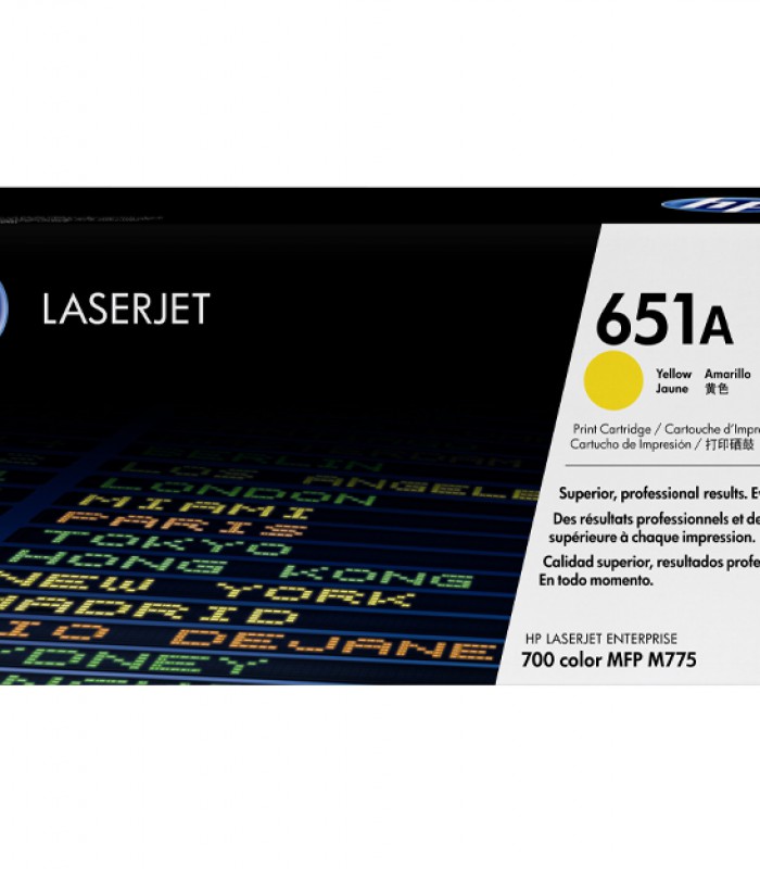 Toner HP 651 Jaune CE342A p LaserJet 700MFP (16 000 pages)