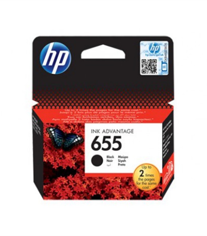 Encre HP 655 Noir CZ109AE pour série 4625 (550 pages)