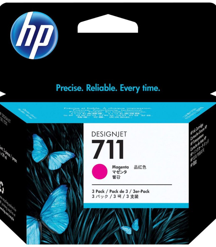 Encre HP 711 Magenta CZ131A p/T120/T520