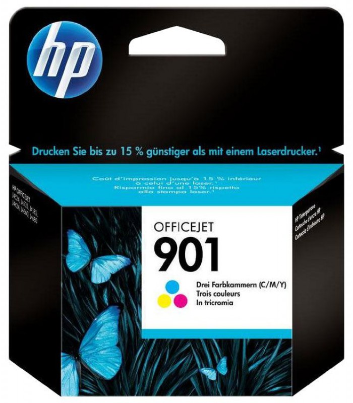 Encre HP 901 3 Couleurs CC656AE p J4580 XXXX