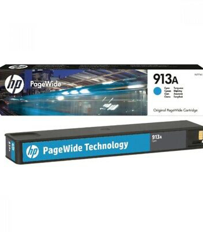 Toner HP 913A Cyan F6T77AE pour Pagewide M377dw (3 000 pages) XXX