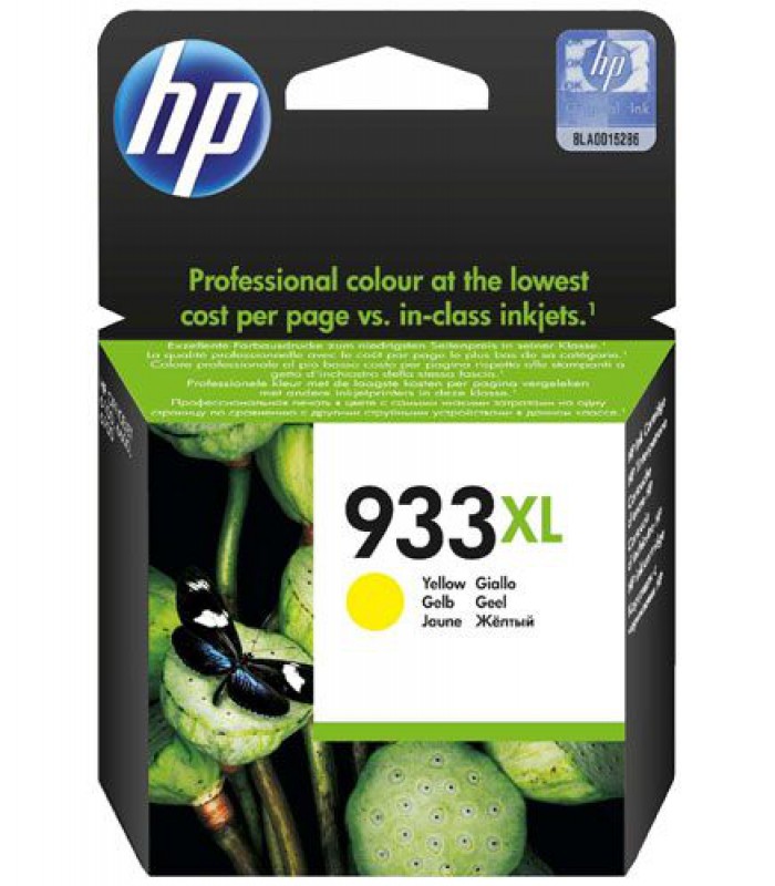 Encre HP 933XL CN056AE Jaune pour série 6100 6600 6700